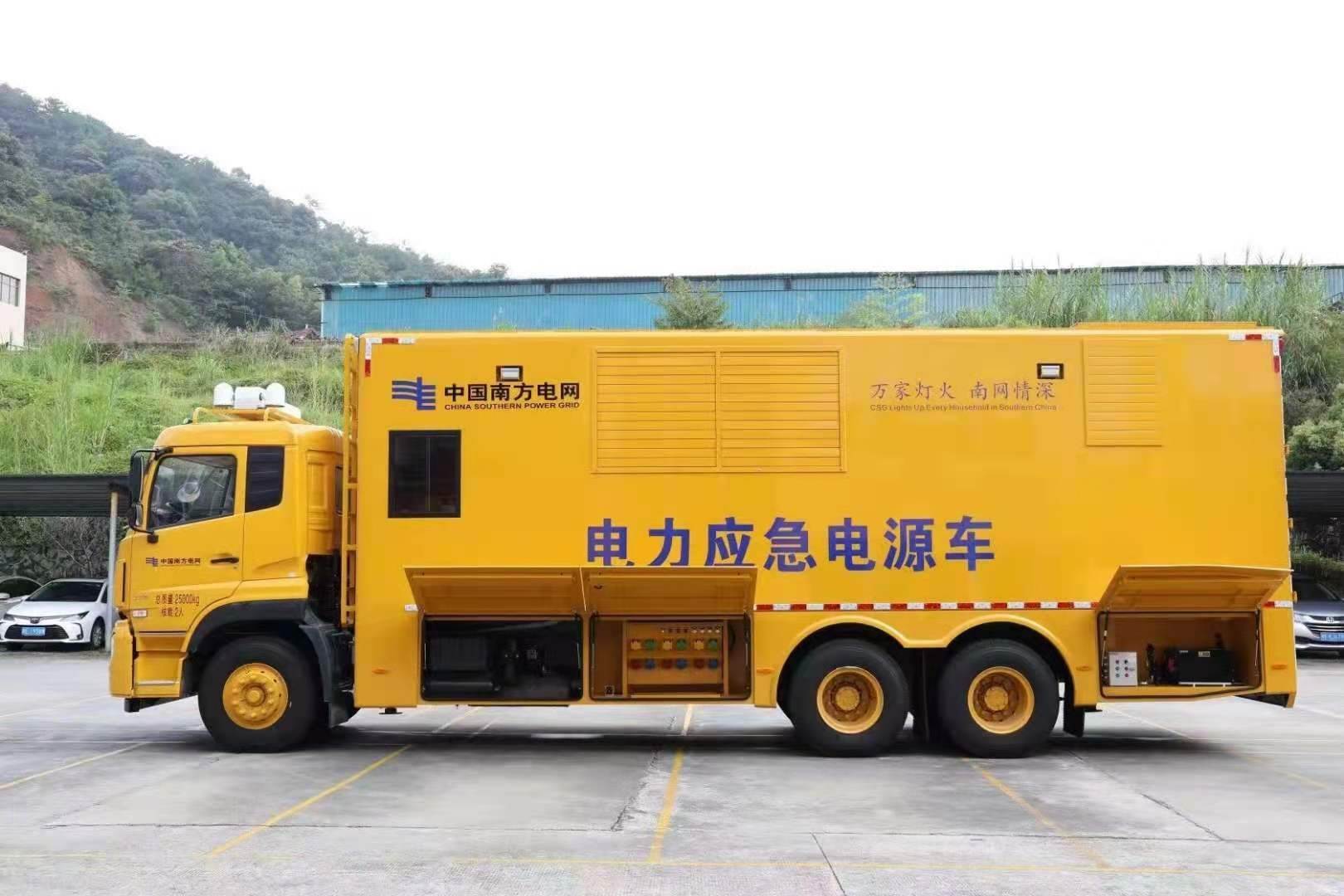 安仁安康大型柴油发电机发电车UPS电源出租租赁